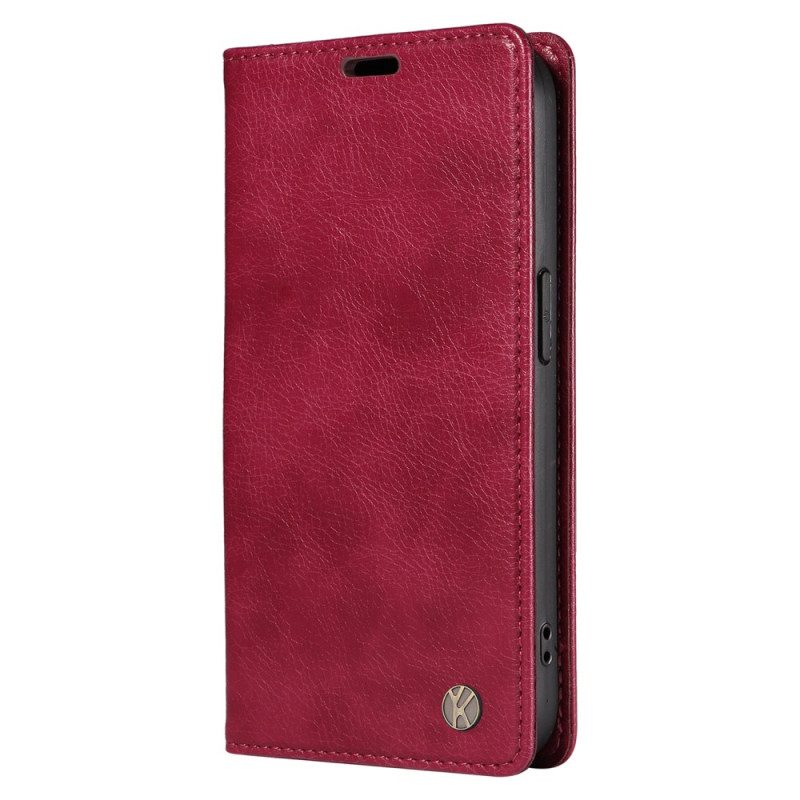 Flip Case Xiaomi 15 Pro Yikatu Lederoptik