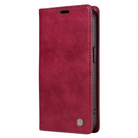 Flip Case Xiaomi 15 Pro Yikatu Lederoptik