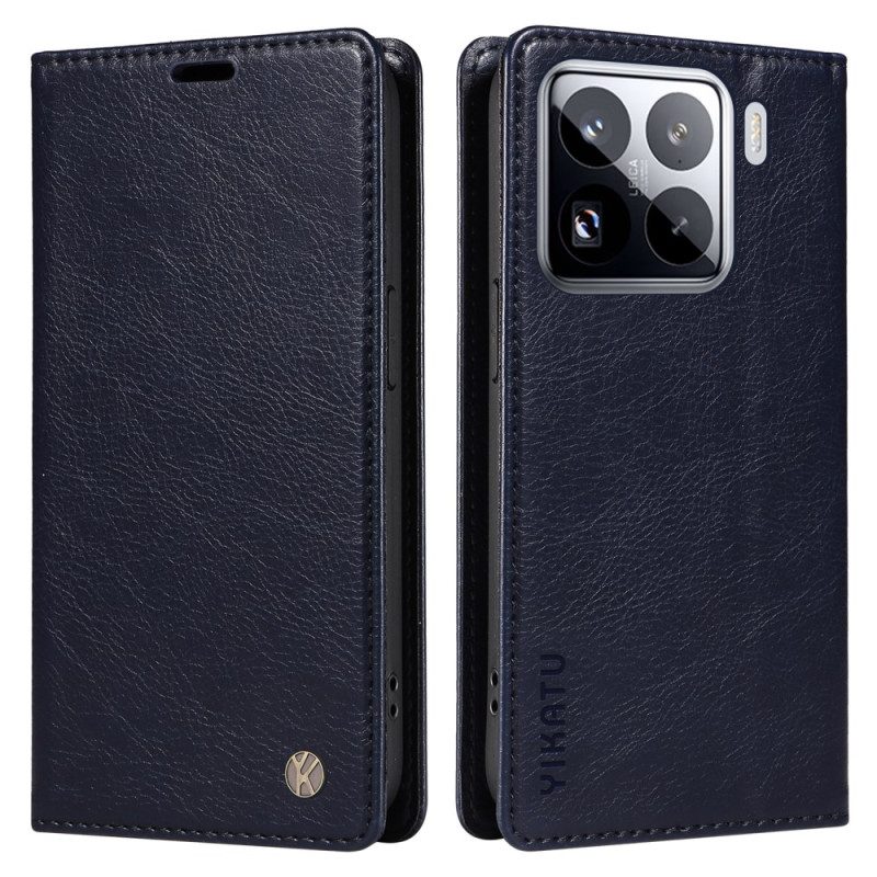Flip Case Xiaomi 15 Pro Yikatu Lederoptik