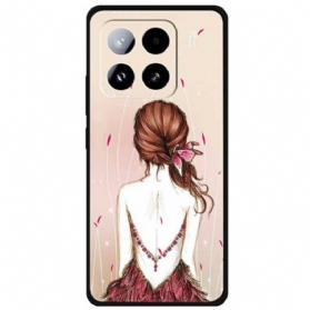 Hülle Für Xiaomi 15 Pro Gezeichnetes Mädchen