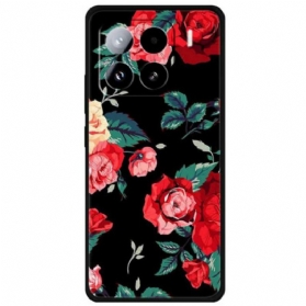 Hülle Für Xiaomi 15 Pro Rote Blumen
