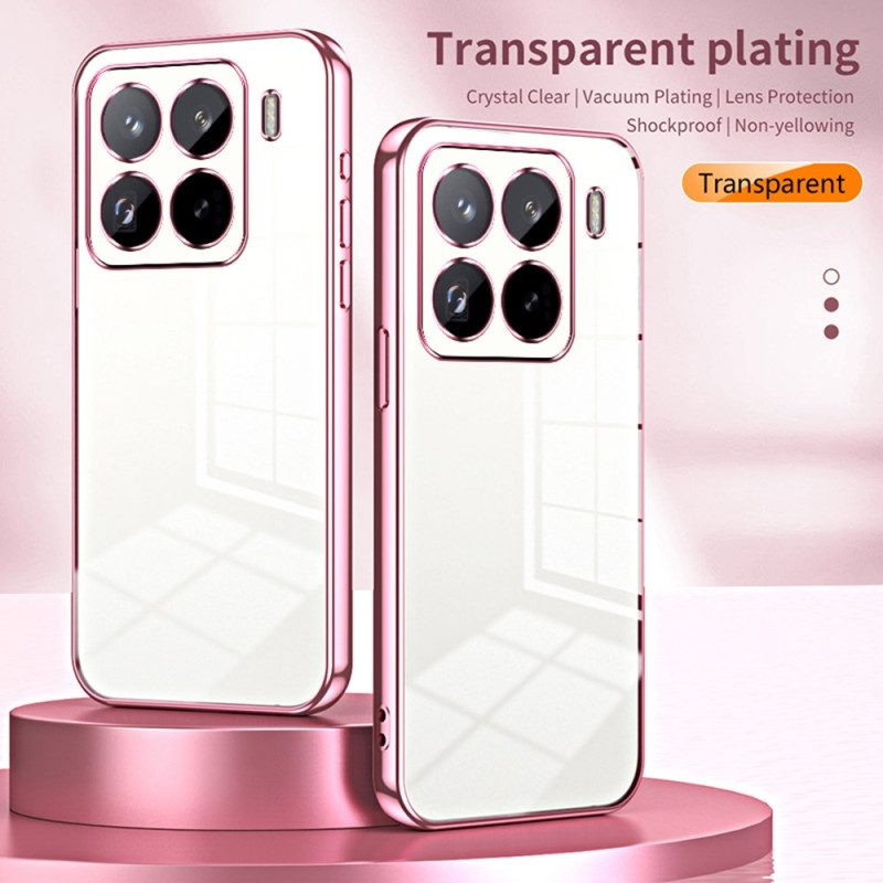 Hülle Xiaomi 15 Pro Handyhülle Metalloptik-rand