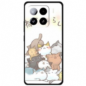 Hülle Xiaomi 15 Pro Handyhülle Streunende Katzen