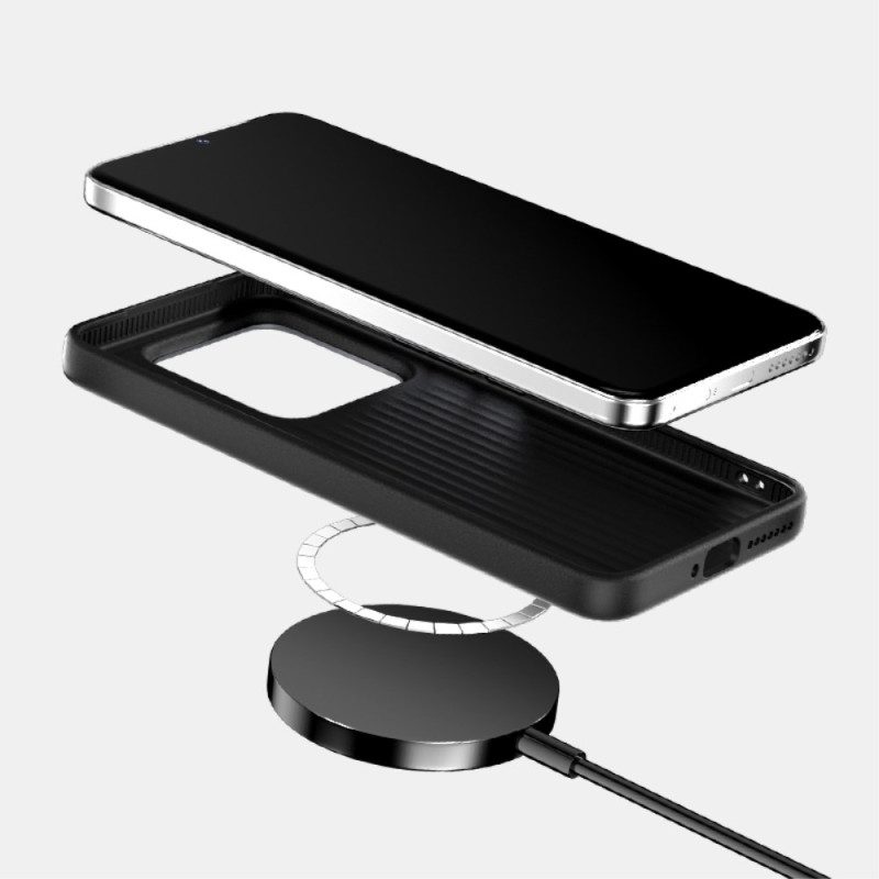 Hülle Xiaomi 15 Pro Magsafe-kompatibel Mikrogeprägt