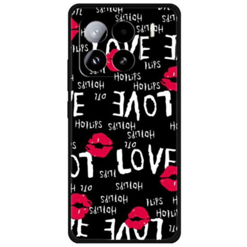 Hülle Xiaomi 15 Pro Rote Lippen