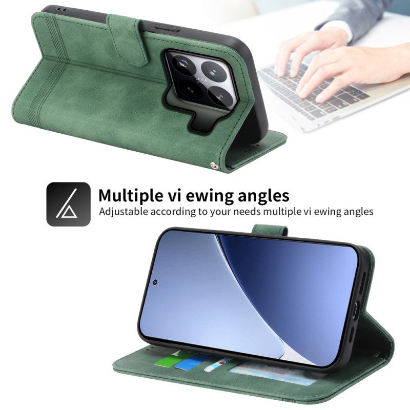 Lederhüllen Für Xiaomi 15 Pro Dierfeng