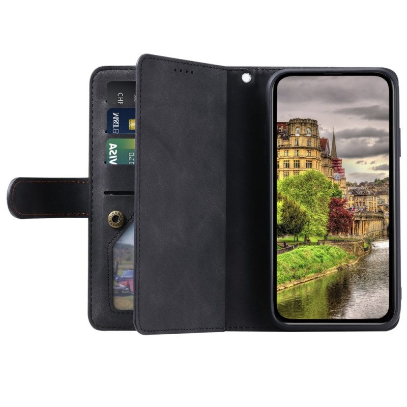 Lederhüllen Für Xiaomi 15 Pro Geldbörse Mit 9 Kartenfächern