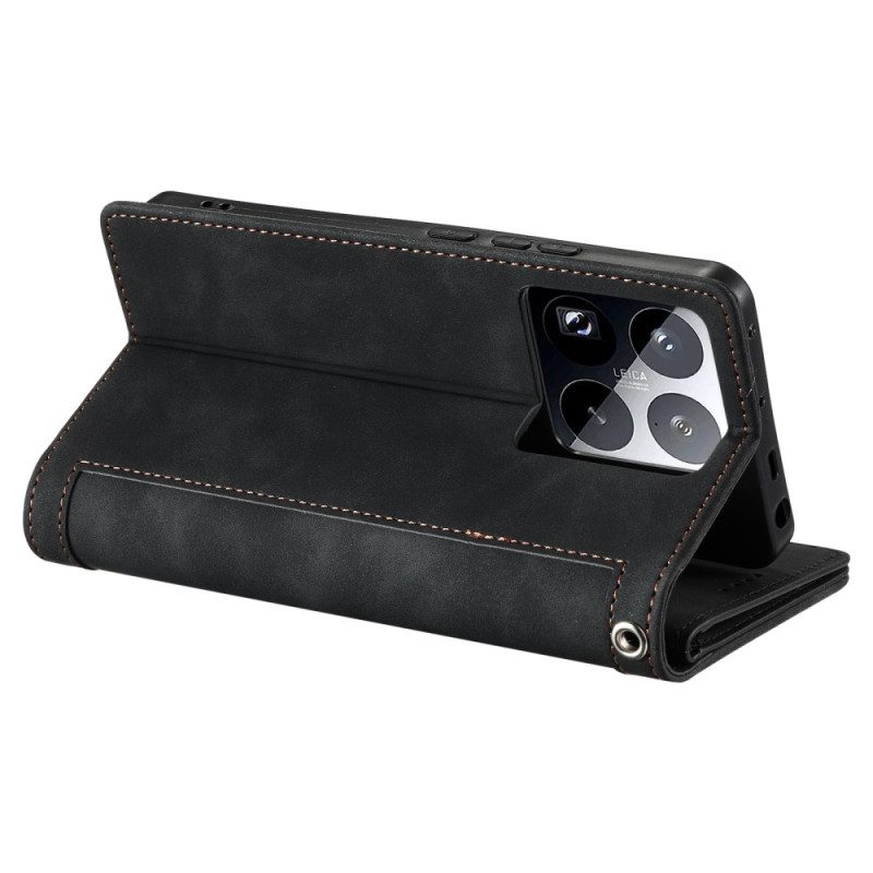 Lederhüllen Für Xiaomi 15 Pro Geldbörse Mit 9 Kartenfächern