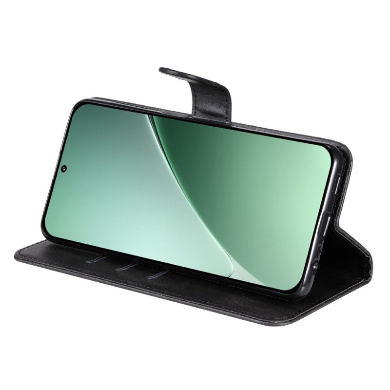 Lederhüllen Für Xiaomi 15 Pro Geldbörse Mit Reißverschluss