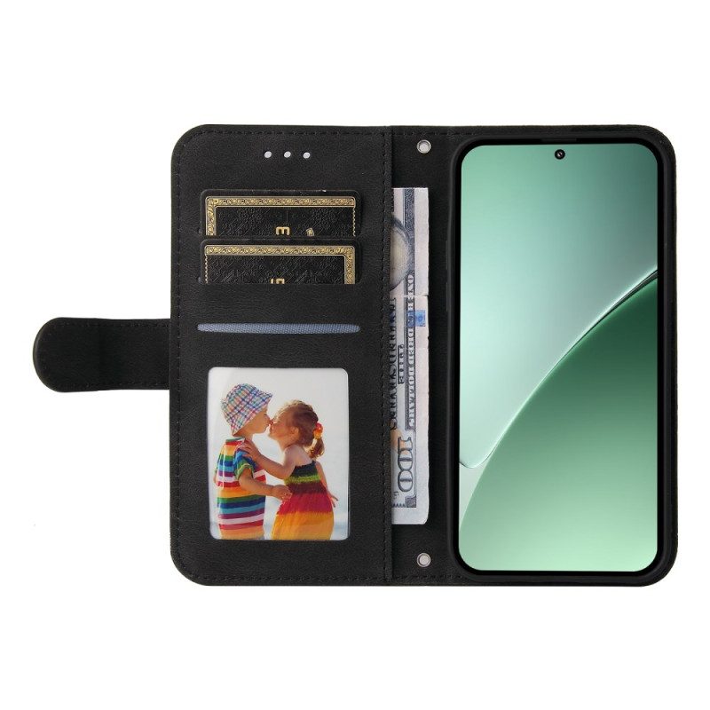 Lederhüllen Für Xiaomi 15 Pro Nieten Und Riemen