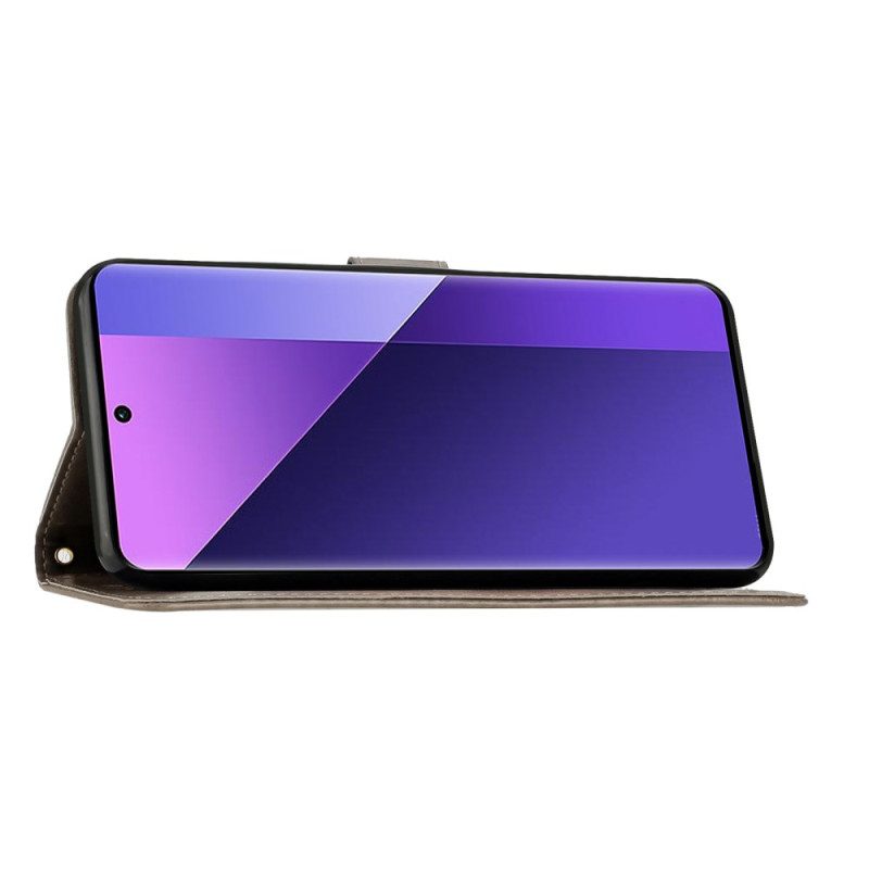 Lederhüllen Xiaomi 15 Pro Handyhülle Blumenmuster