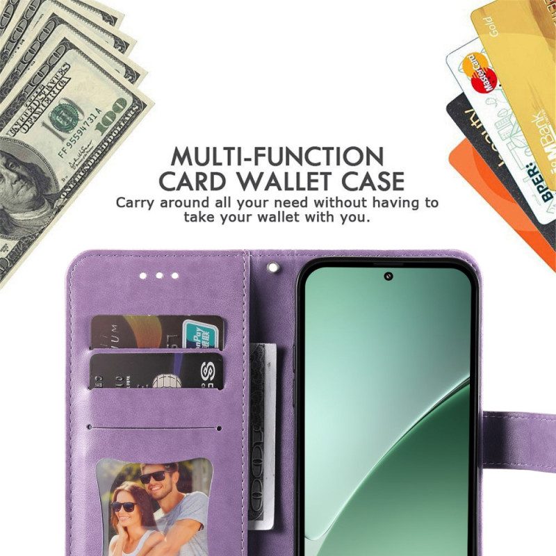 Lederhüllen Xiaomi 15 Pro Mandala-muster