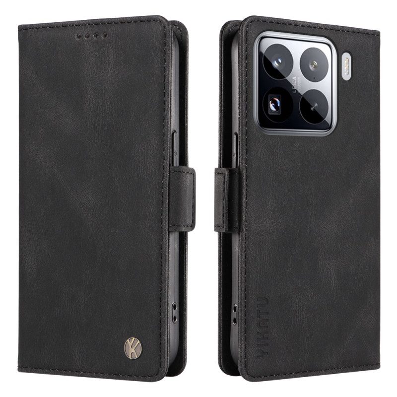 Lederhüllen Xiaomi 15 Pro Yikatu Wildlederoptik
