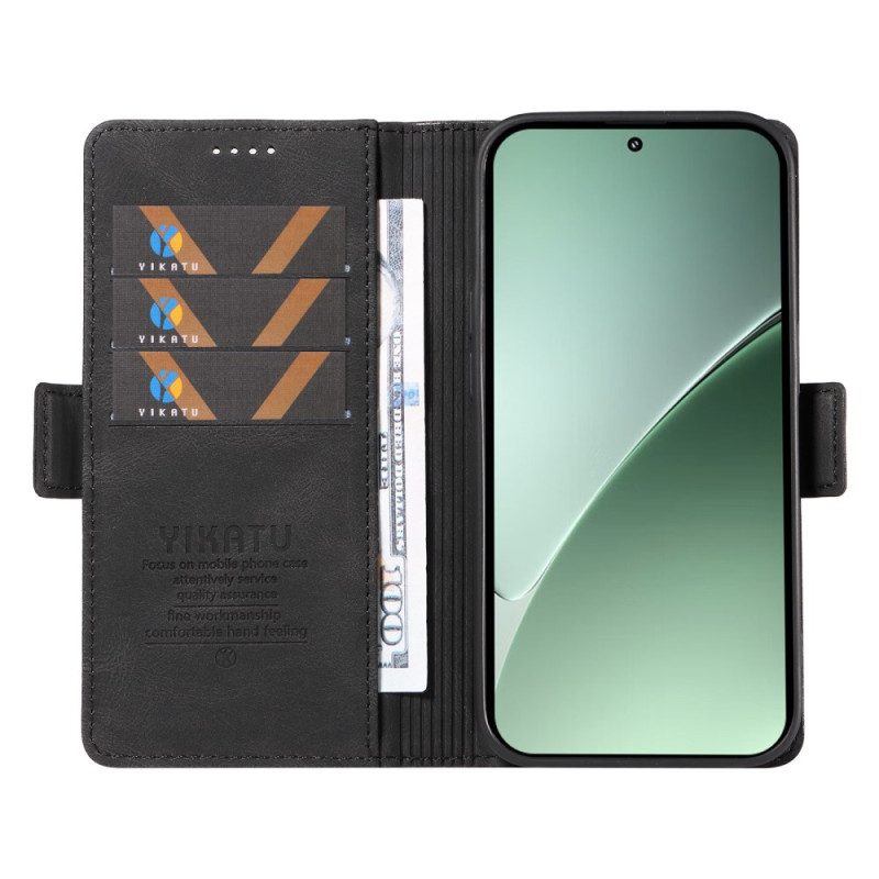 Lederhüllen Xiaomi 15 Pro Yikatu Wildlederoptik