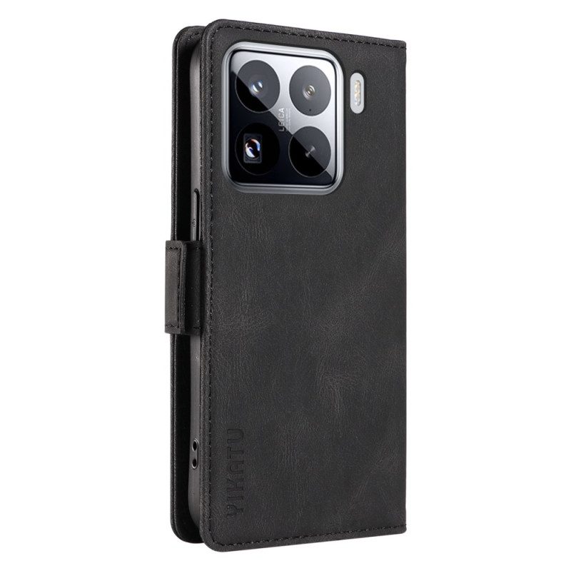 Lederhüllen Xiaomi 15 Pro Yikatu Wildlederoptik