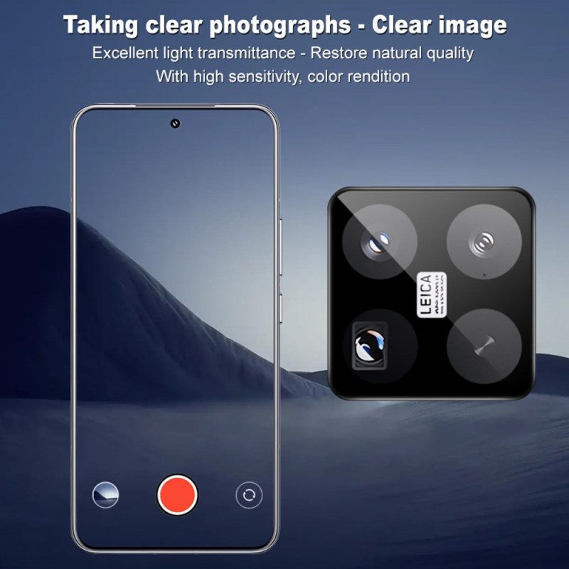 Linsenschutzfolie Aus Gehärtetem Glas Für Xiaomi 15 Pro Mit Selbstanpassendem Rahmen