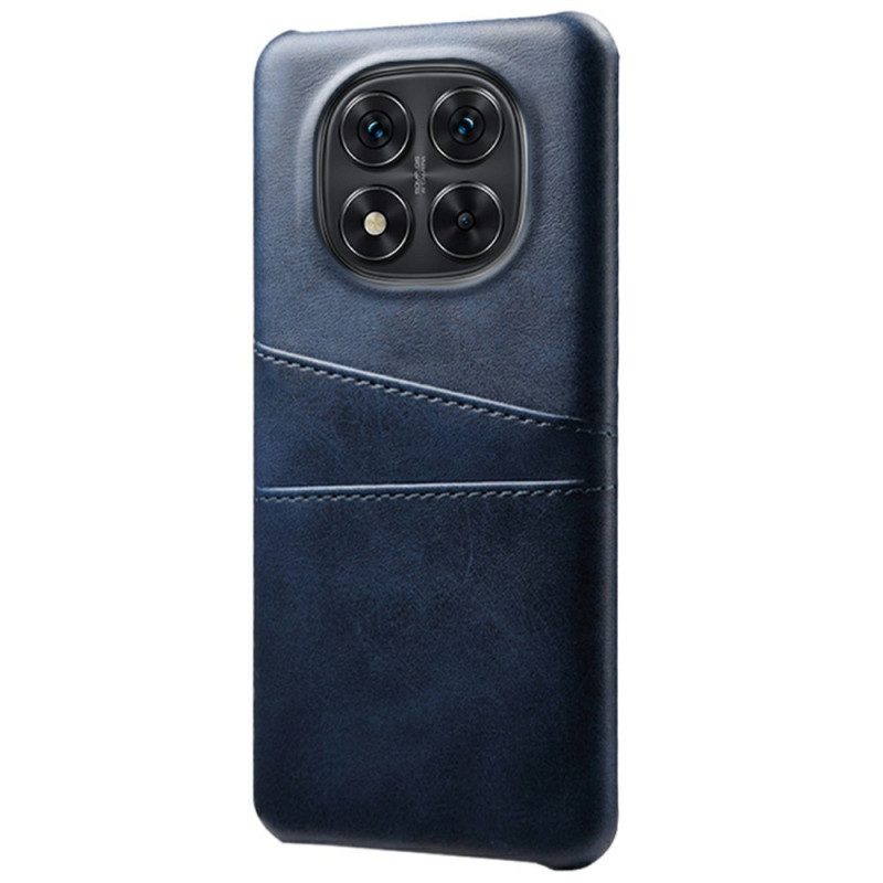 Hülle Für Poco X7 5g Doppelter Kartenhalter In Lederoptik