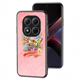 Hülle Für Poco X7 5g Schmetterlingsmuster