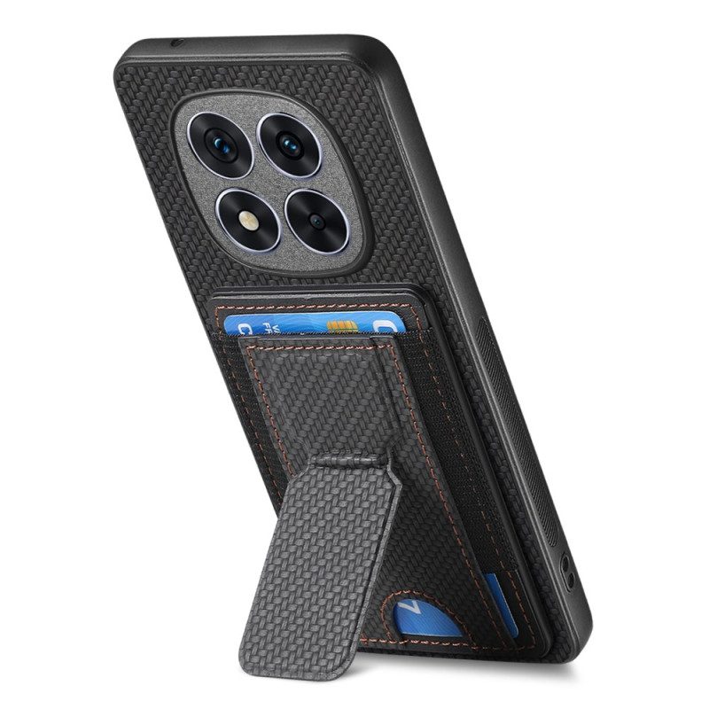 Hülle Für Poco X7 5g Ständer Und Kartenhalter Aus Carbonfaser