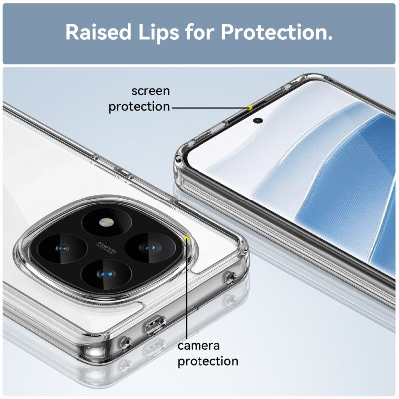 Hülle Für Poco X7 5g Transparente Displayschutzfolie Aus Gehärtetem Glas Mit Vollflächiger Abdeckung