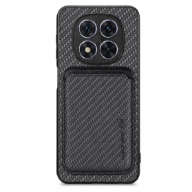 Hülle Poco X7 5g Handyhülle Abnehmbarer Kartenhalter Aus Carbonfaser