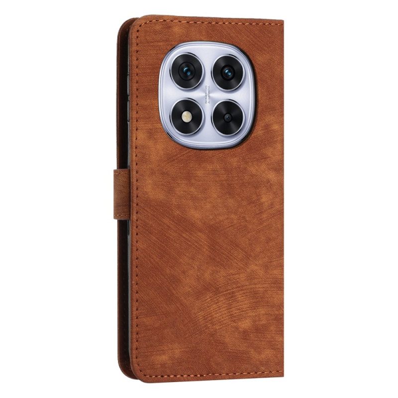 Lederhüllen Für Poco X7 5g Design Lines