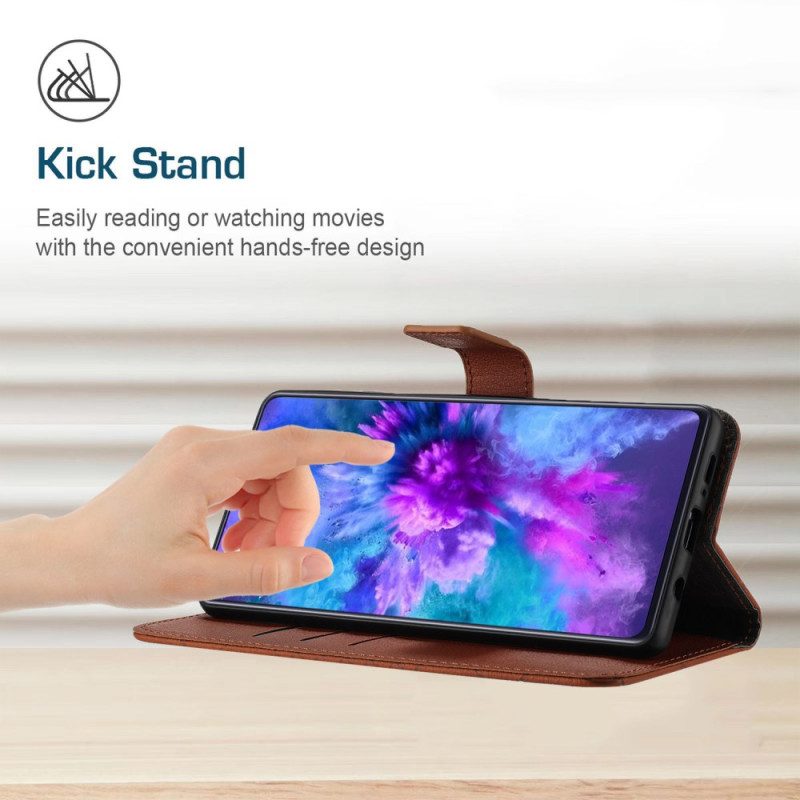 Lederhüllen Für Poco X7 5g Rautenmuster