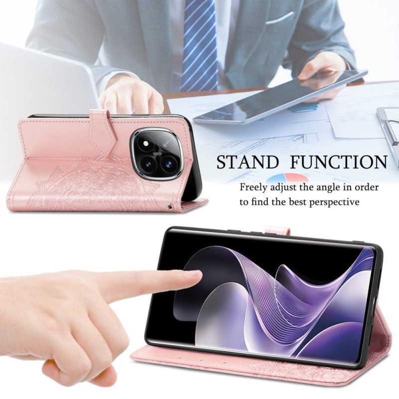 Lederhüllen Poco X7 5g Barockes Mandala