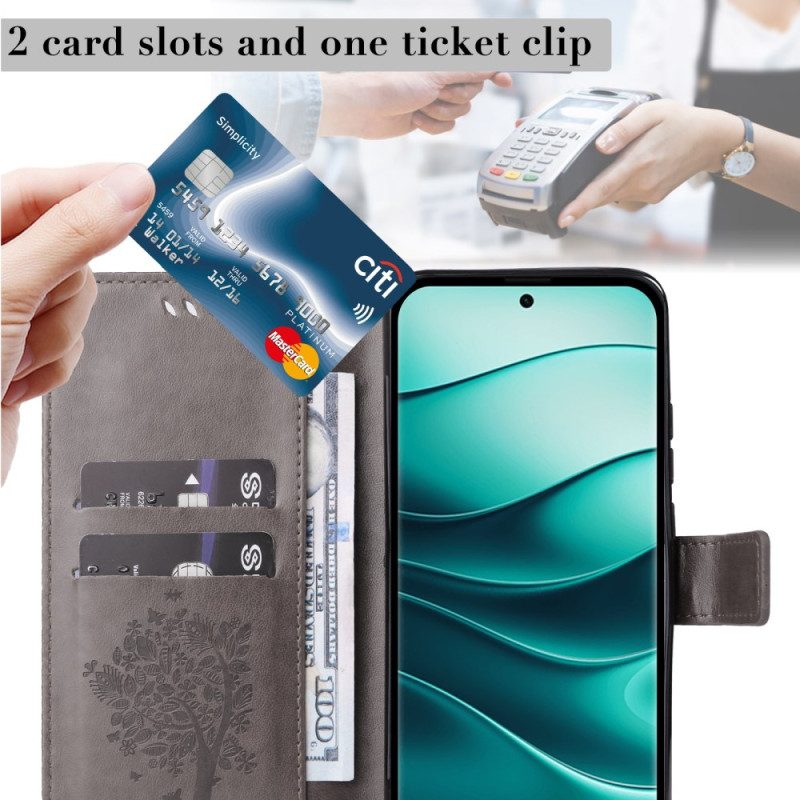 Lederhüllen Poco X7 5g Baum Und Katze