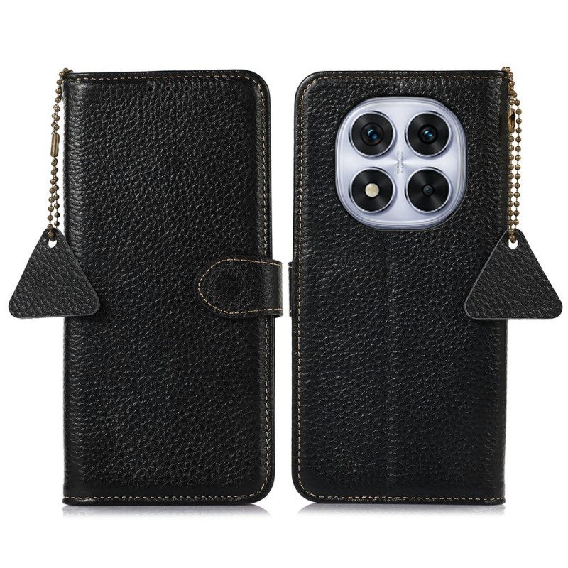 Lederhüllen Poco X7 5g Handyhülle Echtleder Rfid-blockierung