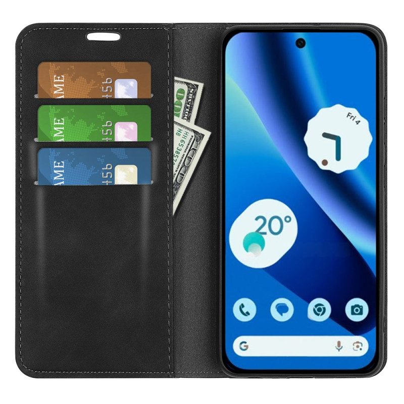 Flip Case Google Pixel 10a Handyhülle Lederoptik