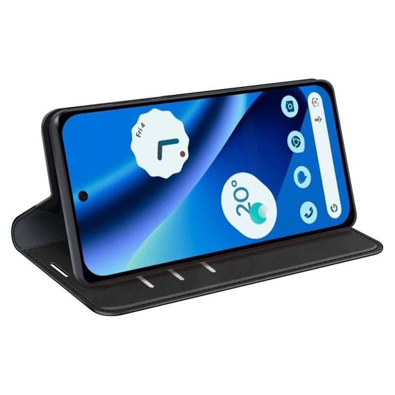 Flip Case Google Pixel 10a Handyhülle Lederoptik