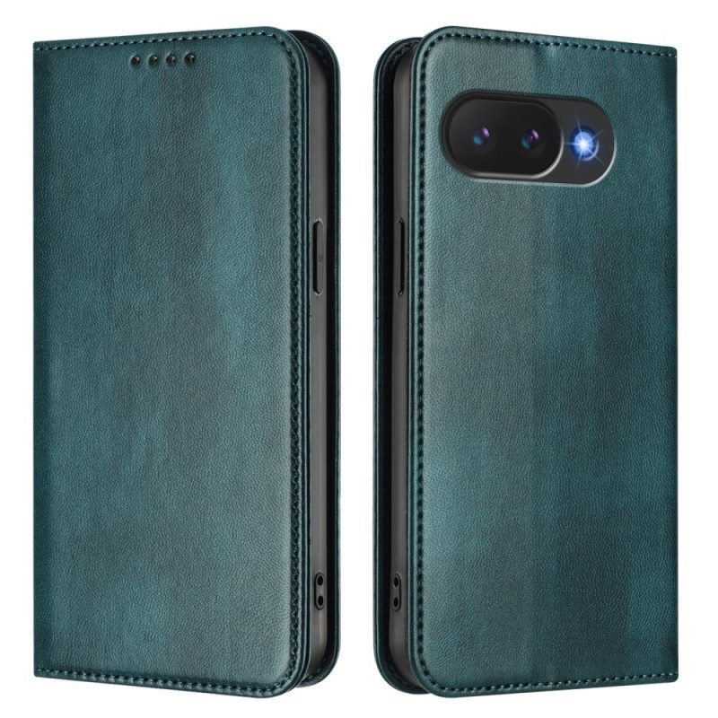 Flip Case Google Pixel 10a Rfid-schutz Und Retro-textur