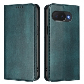 Flip Case Google Pixel 10a Rfid-schutz Und Retro-textur