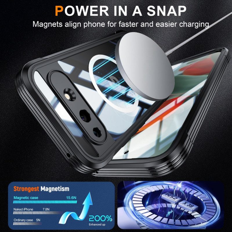 Hülle Für Google Pixel 10a Magnetisch Mit Displayschutzfolie Aus Gehärtetem Glas