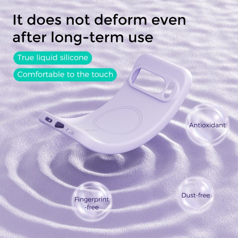 Hülle Für Google Pixel 10a Magnetisches Flüssigsilikon