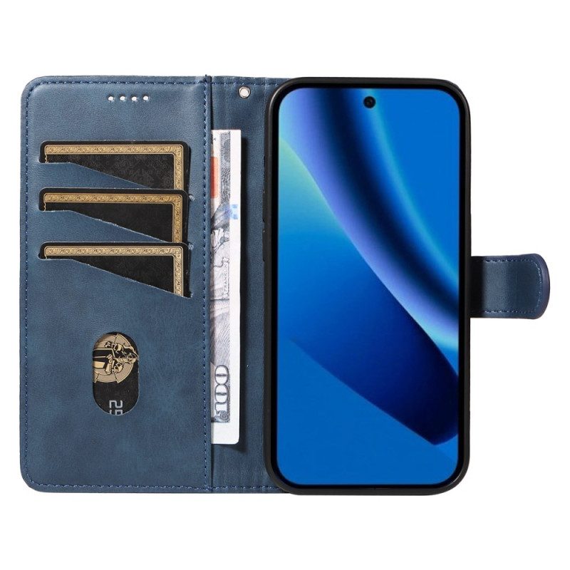 Lederhüllen Für Google Pixel 10a Gravierte Linien