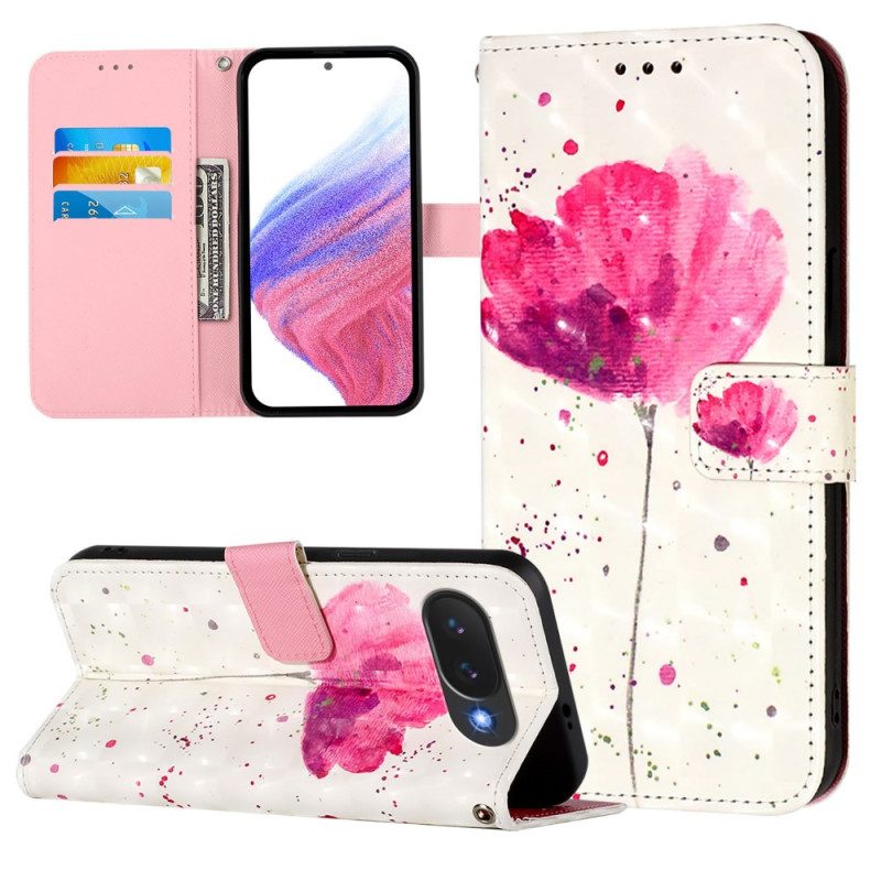 Lederhüllen Für Google Pixel 10a Mohnblume