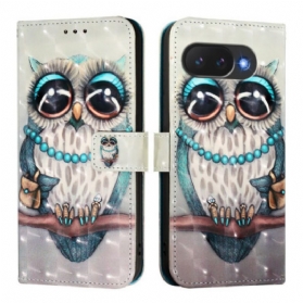 Lederhüllen Google Pixel 10a Graue Eule