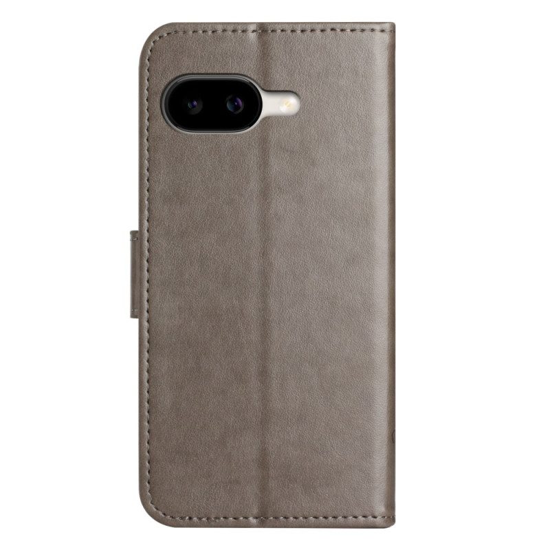 Lederhüllen Google Pixel 10a Handyhülle Blumenmuster