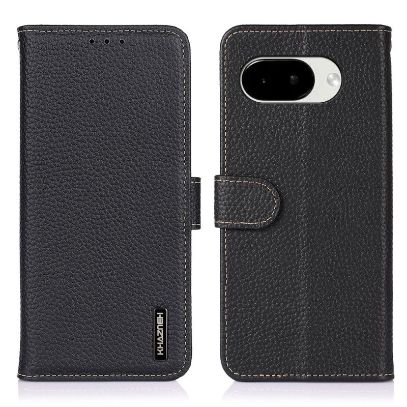 Lederhüllen Google Pixel 10a Handyhülle Litschi-leder Khazneh