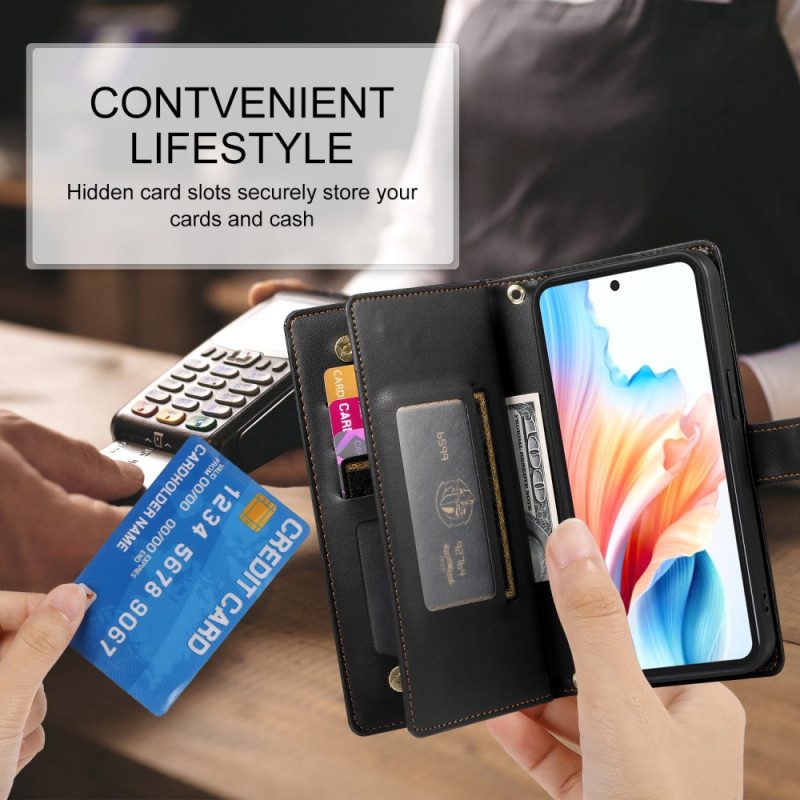 Lederhüllen Google Pixel 10a Handyhülle Reißverschlusstasche Und Riemen