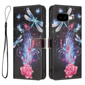 Lederhüllen Google Pixel 10a Libellenmuster