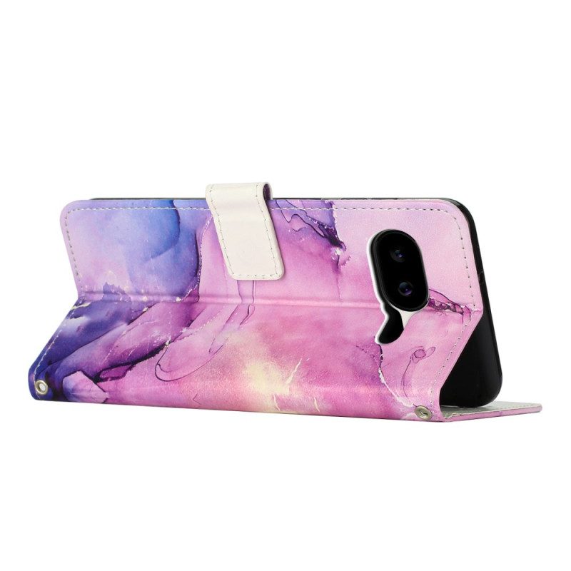 Lederhüllen Google Pixel 10a Marmor