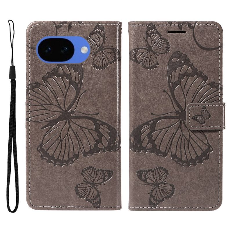 Lederhüllen Google Pixel 10a Riesige Schmetterlinge