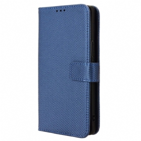 Lederhüllen Vivo V40 Lite 5g Diamantstruktur