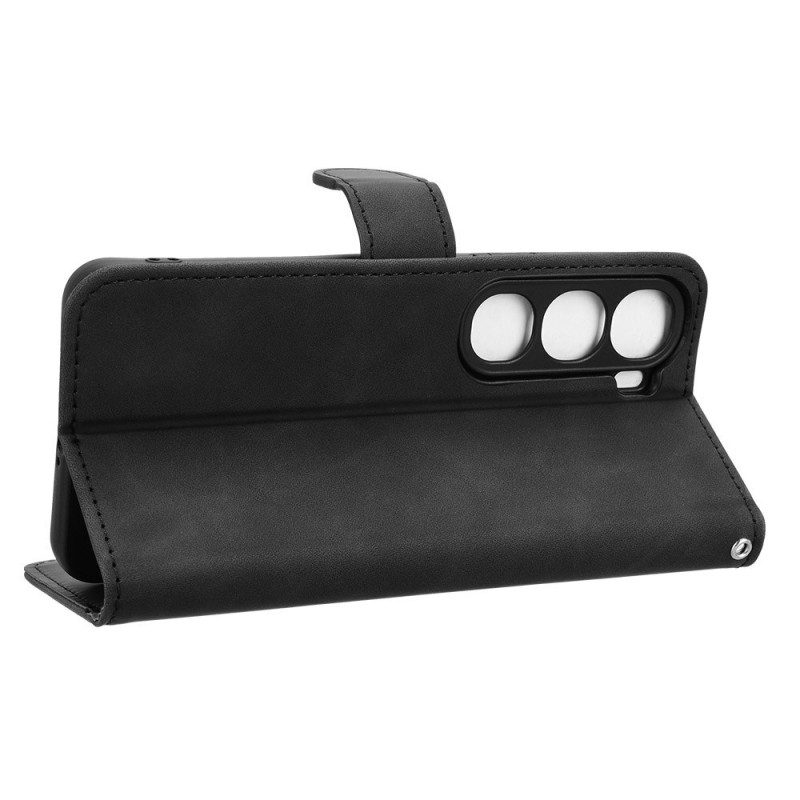 Lederhüllen Vivo V40 Lite 5g Handyhülle Wildlederoptik