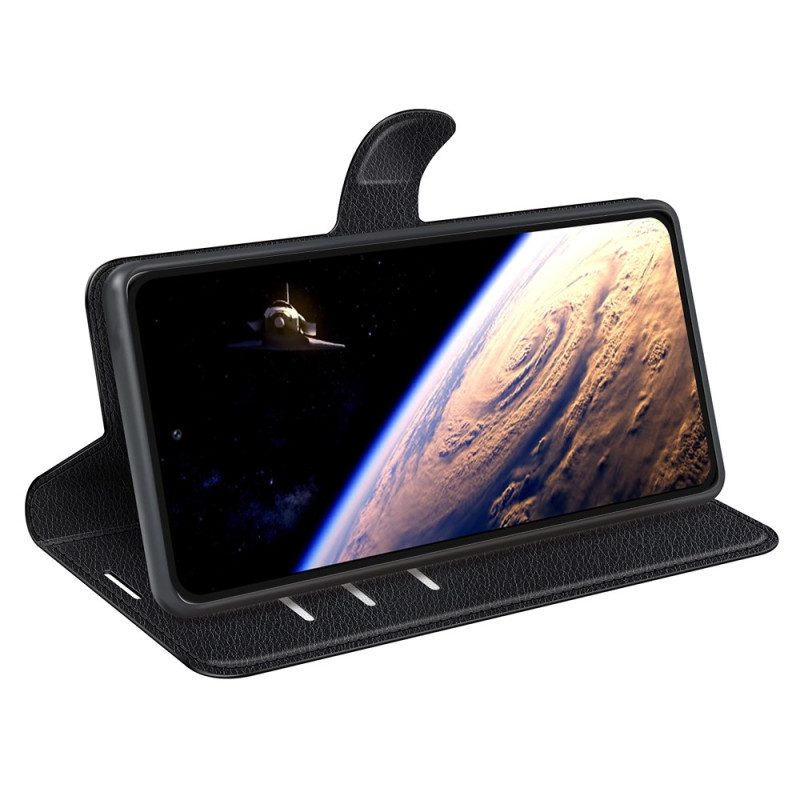 Lederhüllen Vivo V40 Lite 5g Litschi-imitat Leder