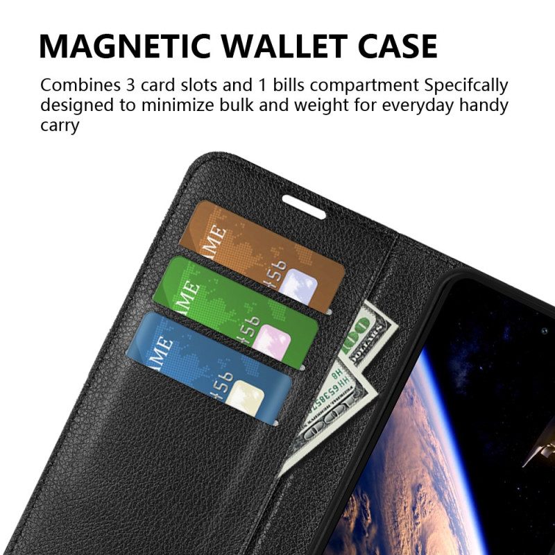 Lederhüllen Vivo V40 Lite 5g Litschi-imitat Leder