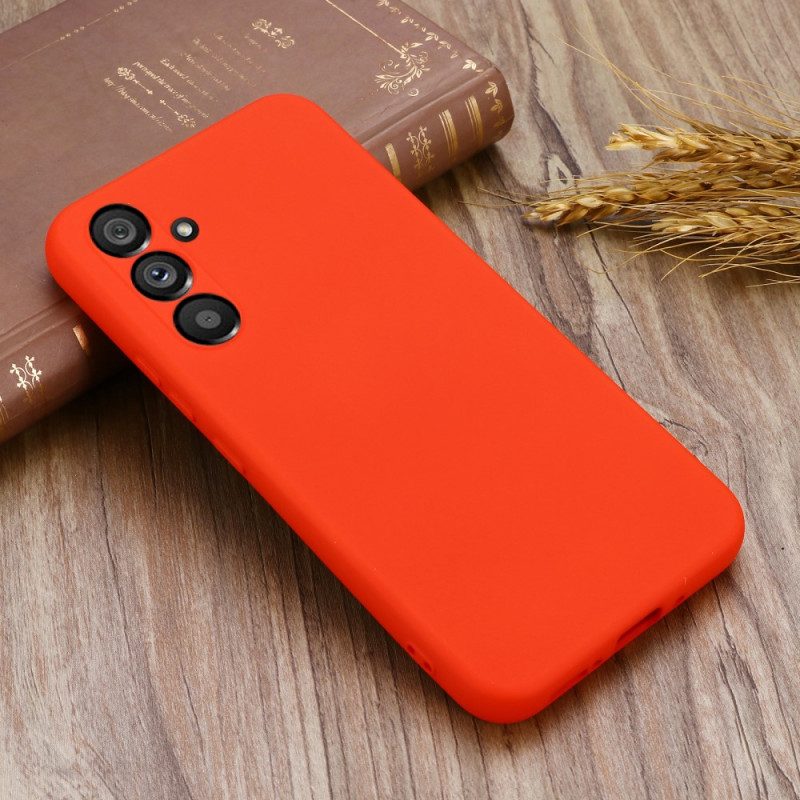 Hülle Für Samsung Galaxy A34 5G Flüssigsilikon Mit Lanyard